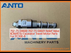 702-75-04600 702-75-04601 Van cứu trợ KOMATSU Bộ phận động cơ cho máy đào PC300-8