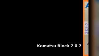 Khối máy xúc Komatsu 7-0-7 PC70-8