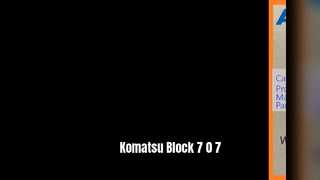 Máy xúc Komatsu Khối 7 0 7 PC70-8