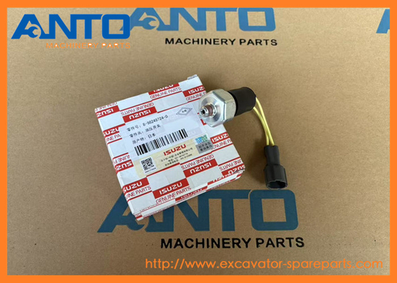 8-98249724-0 8-98249724-1 Cảm biến áp suất dầu Phụ tùng máy đào Isuzu Phù hợp cho 6BG1 6HK1