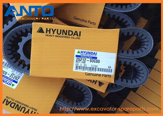 25212-93C00 Fan Belt Hyundai R210LC7 R210-5 Excavator Engine Parts