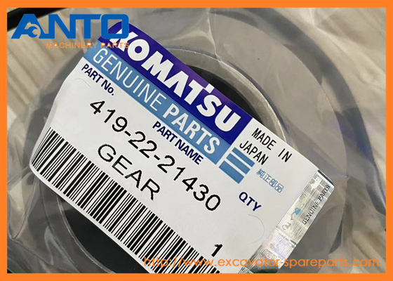 419-22-21430 4192221430 Gear KOMATSU Bộ phận thay thế cho máy tải bánh xe WA320-6