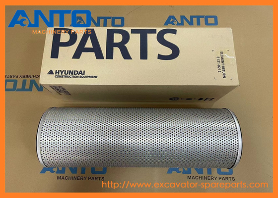 E131-0212 Bộ lọc thủy lực HYUNDAI Bộ phận phụ tùng máy đào cho R110-7 R140LC-7