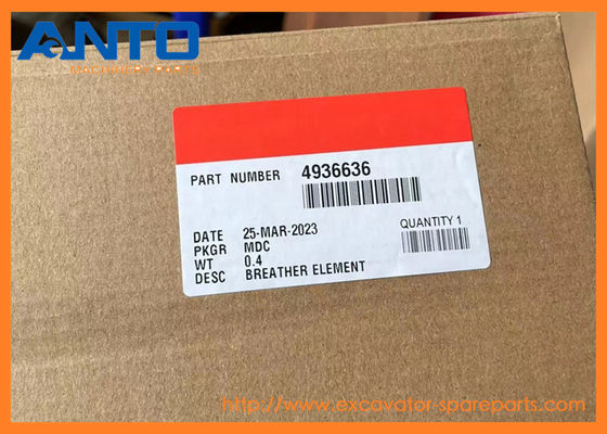493-6636 4936636 CrankCAASE Ventilation Filter Breather Excavator Phụ tùng phụ tùng phù hợp với C7.1 326F L