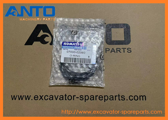 07000-02060 07000-12060 R0700002060 O-Ring KOMATSU Chiếc máy đào phụ tùng cho PC160LC-8