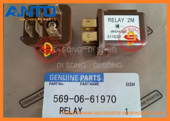 569-06-61970 5690661970 Máy đào rơle Phân bộ điện Phù hợp KOMATSU HB205 HB215 PC118MR PC130