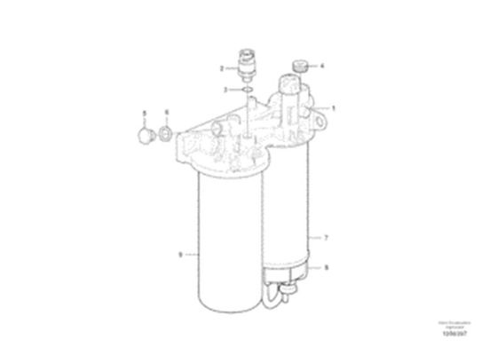 VOE11110683 11110683 Bộ lọc nhiên liệu cho máy xúc VOE EC140C EC210C