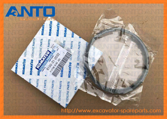 6150-31-2032 6150-31-2031 6150-31-2030 6D125 Bộ vòng piston động cơ máy xúc